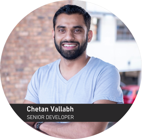 Chetan Vallabh - Senior Developer of Sunstone Logistic Systems 